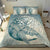 Hawaii Bedding Set - Hawaii Wave Kanaka Turtle Bedding Set - Polynesian Pride