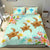 Hawaii Turtle Plumeria Mint Style - Bedding Set AH - Polynesian Pride