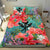 Kanaka Maoli (Hawaiian) Bedding Set - Coat Of Arms Hibiscus And Seaweed - Polynesian Pride