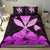 Hawaiian Kanaka Bedding Set Hibiscus Polynesian Love Pink - Polynesian Pride