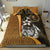 Chuuk Micronesian Bedding Set Gold - Turtle With Hook - Polynesian Pride