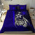 Samoa Polynesian Bedding Set Blue - Turtle With Hook - Polynesian Pride