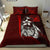 Samoa Polynesian Bedding Set Red - Turtle With Hook - Polynesian Pride