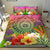 Polynesian Hawaii Bedding Set - Manta Ray Tropical Flowers - Polynesian Pride