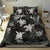 Hawaii Bedding Set - Silver Tropical Turtle Bedding Set AH - Polynesian Pride