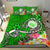 Hawaii Polynesian Bedding Set - Hawaii Seal With Turtle Plumeria (Green) - Polynesian Pride