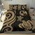 Tonga Polynesian Bedding Set - Gold Tentacle Turtle Gold - Polynesian Pride