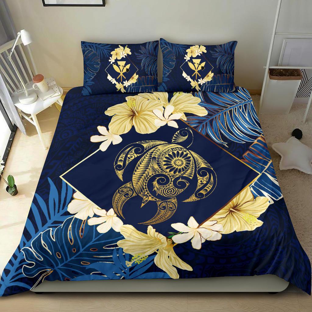 Hawaii Bedding Set - Hawaii Turtle Tropical Bedding Set - Taha Style - Polynesian Pride