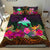 Papua New Guinea Bedding Set - Summer Hibiscus Reggae - Polynesian Pride