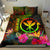 Polynesian Hawaii Kanaka Maoli Polynesian Bedding Set - Hibiscus and Banana Leaves - Polynesian Pride