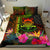 Tuvalu Polynesian Personalised Bedding Set - Hibiscus and Banana Leaves - Polynesian Pride