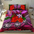 Kanaka Maoli (Hawaiian) Bedding Set - Polynesian Turtle And Hibiscus Pink - Polynesian Pride