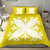 Hawaiian Bedding Set Royal Pattern - Yellow - A2 Style - Polynesian Pride