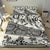 Polynesian Bedding Set - Lizard And Turtle Black - Polynesian Pride