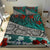 Polynesian Bedding Set - Lizard And Turtle Green - Polynesian Pride