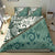 Polynesian Bedding Set - Leaves And Turtles - Polynesian Pride