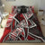 Niue Bedding Set - Tribal Flower Special Pattern Red Color - Polynesian Pride