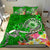 Samoa Bedding Set - Turtle Plumeria (Green) - Polynesian Pride