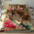 Kanaka Turtle Tropical Knit Background Bedding Set - AH - Polynesian Pride