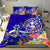 Tonga Bedding Set - Turtle Plumeria (Blue) Blue - Polynesian Pride