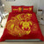 Hawaii Polynesian Bedding Set - Vintage Polynesian Turtle (Red) Red - Polynesian Pride