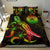 American Samoa Polynesian Bedding Set - Turtle With Blooming Hibiscus Reggae - Polynesian Pride