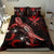 Hawaii Polynesian Bedding Set - Turtle With Blooming Hibiscus Red - Polynesian Pride