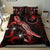 Yap Polynesian Bedding Set - Turtle With Blooming Hibiscus Red - Polynesian Pride