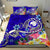 Pohnpei Bedding Set - Turtle Plumeria (Blue) - Polynesian Pride