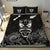 Maori Aotearoa Rugby Haka Bedding Set New Zealand Silver Fern - Black - Polynesian Pride