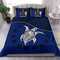 Cook Islands Bedding Set Dark Blue - Polynesian Pride