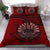 Polynesian Duvet Cover Set - Tahiti Bedding Set Red - Polynesian Pride