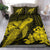 Hawaiian Hibiscus Memory Polynesian Turtle Bedding Set Yellow - Polynesian Pride