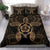 Hawaiian Turtle Hibiscus Polynesian Bedding Set Gold - Polynesian Pride