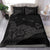 Hawaiian Map Shaka Grey Polynesian Bedding Set - Polynesian Pride