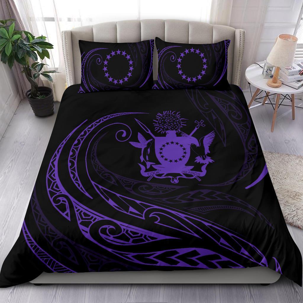 Cook Islands Bedding Set - Purple - Frida Style - Polynesian Pride