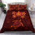 Hawaiian Turtles Hibiscus Plumeria Polynesian Bedding Set - Red - Polynesian Pride