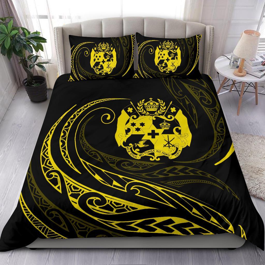 Tonga Bedding Set - Yellow - Frida Style - Polynesian Pride