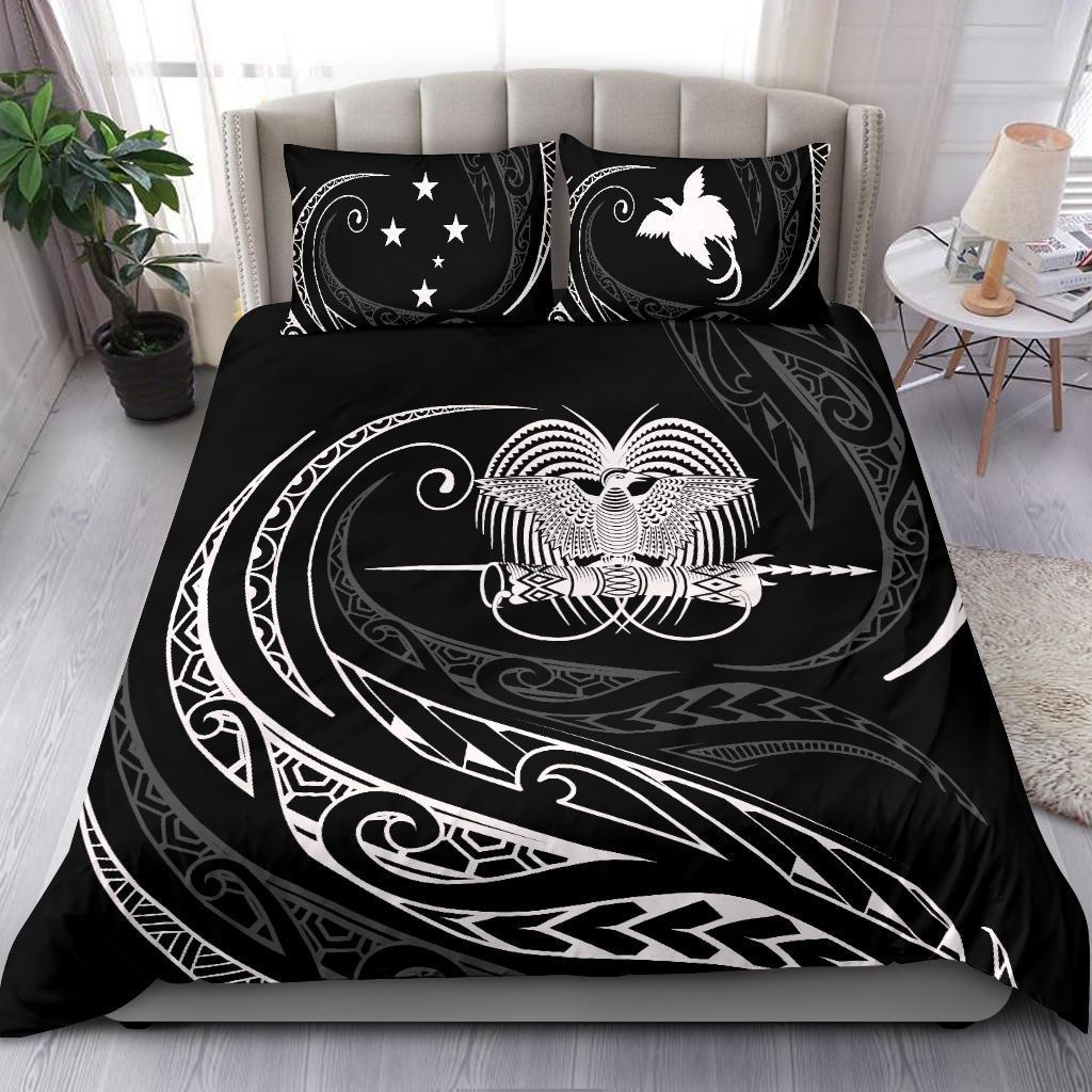 Papua New Guinea Bedding Set - Blue - Frida Style - Polynesian Pride