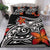 Hawaiian Big Turtle Swim Plumeria Polynesian Bedding Set - Polynesian Pride