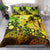 Polynesian Duvet Cover Set - Hawaii Bedding Set Reggae Turtle Hibiscus - Polynesian Pride