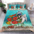 Polynesian Duvet Cover Set - Samoa Bedding Set Ocean Turtle Hibiscus - Polynesian Pride