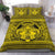 Hawaiian Madame Pele Plumeria Polynesian Bedding Set Yellow - Polynesian Pride