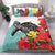 Hawaiian Sea Turtle Kanaka Hibiscus Polynesian Bedding Set - Polynesian Pride