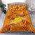 Hawaiian Map Kanaka Hammerhead Shark Polynesian Bedding Set - Polynesian Pride