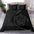 Hawaiian Map Turtle Polynesian Bedding Set - Gray - Circle Style - Polynesian Pride