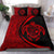 Hawaiian Map Turtle Polynesian Bedding Set - Red - Circle Style - Polynesian Pride