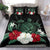 Hawaiian Map Turtle Hibiscus Polynesian Bedding Set - Polynesian Pride