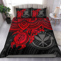 Polynesian Hawaii Duvet Cover Set - Red Turtle RED - Polynesian Pride