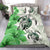 Polynesian Duvet Cover Set - Hawaii Bedding Set Polynesia Turtle Hibiscus Green - Polynesian Pride